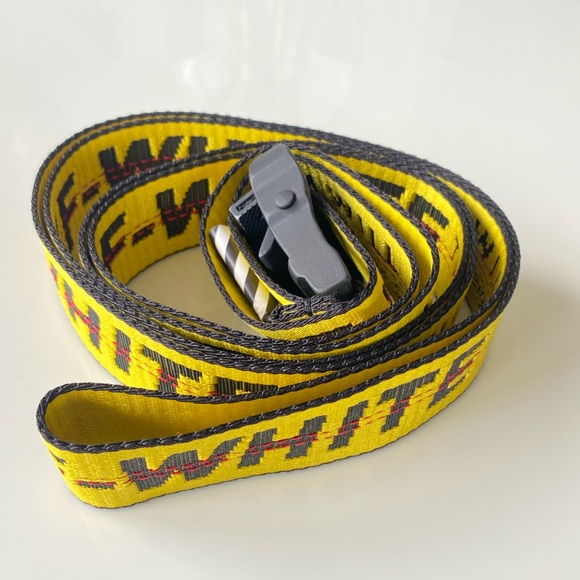 OFF WHITE CLASSIC INDUSTRIAL BELT